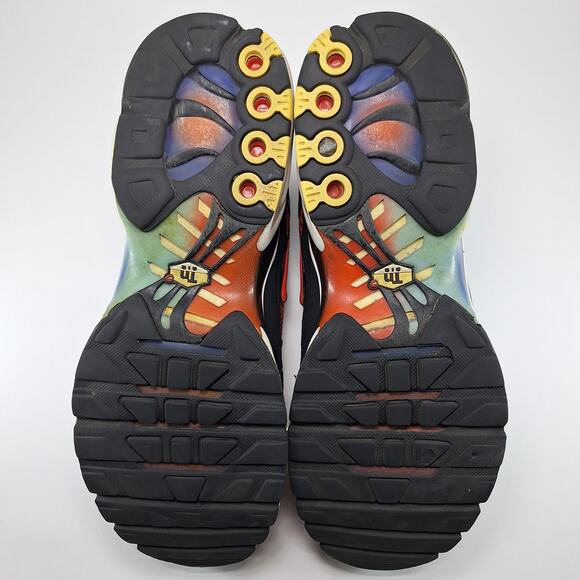 Nike Air Max Plus Greedy Multi-Color Athletic Shoes AV7021-001 Men's Size 9.5 - Picture 11 of 15